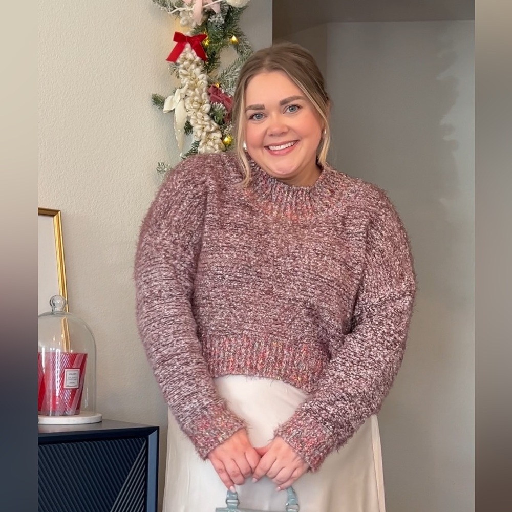 Free People Colorful Sweater